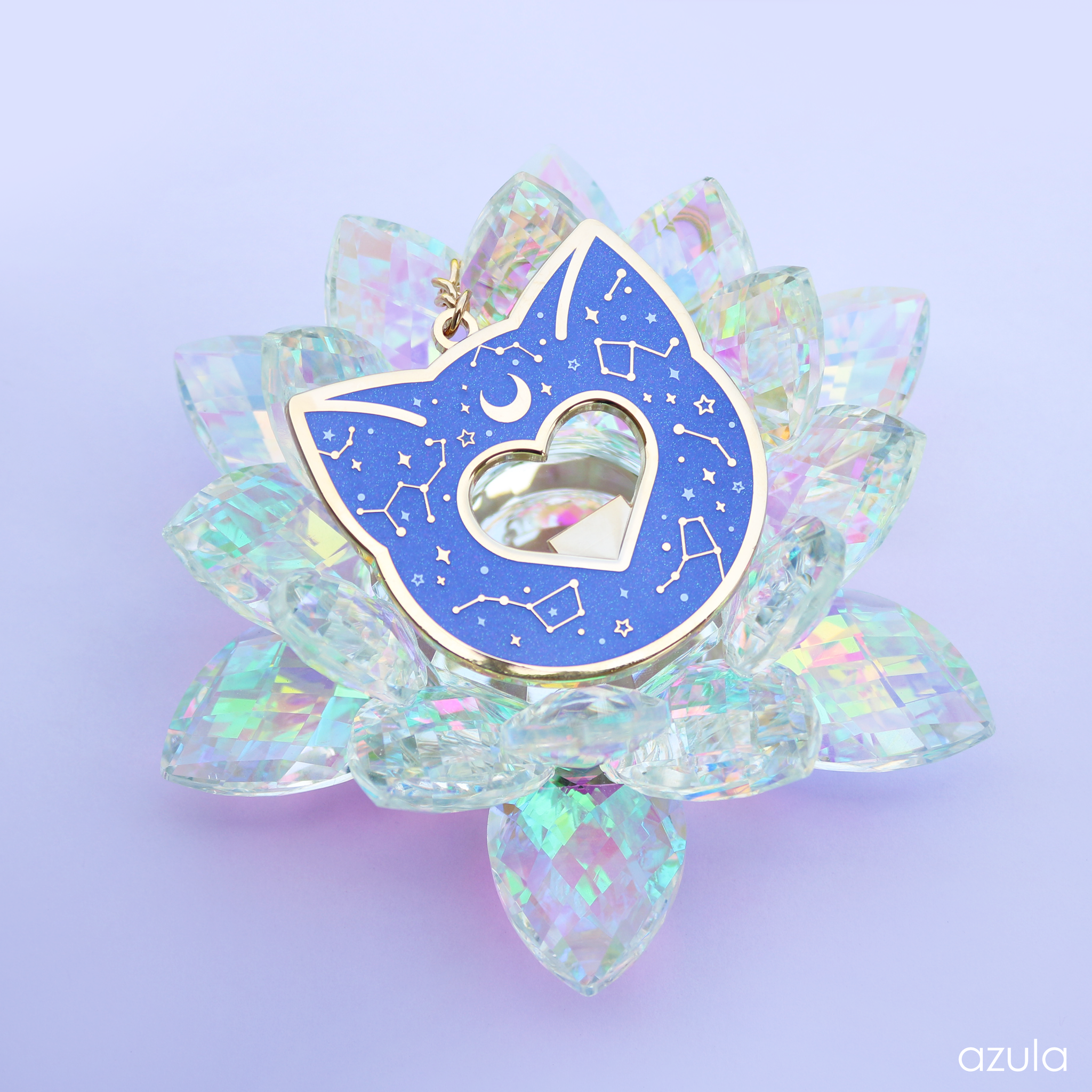 CELESTIAL CAT ✦ BOTTLE OPENER KEYCHAIN