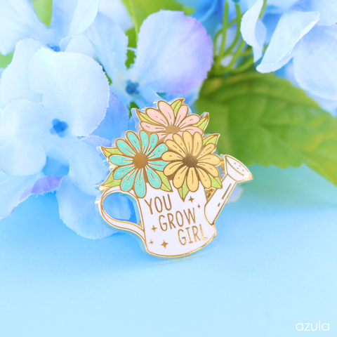 YOU GROW GIRL ✦ ENAMEL PIN